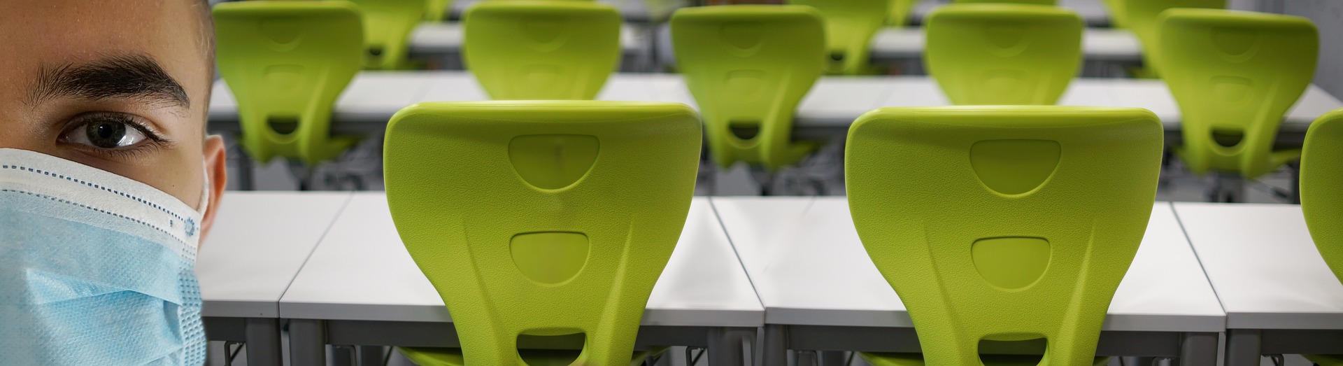 Mundschutz im Klassenraum