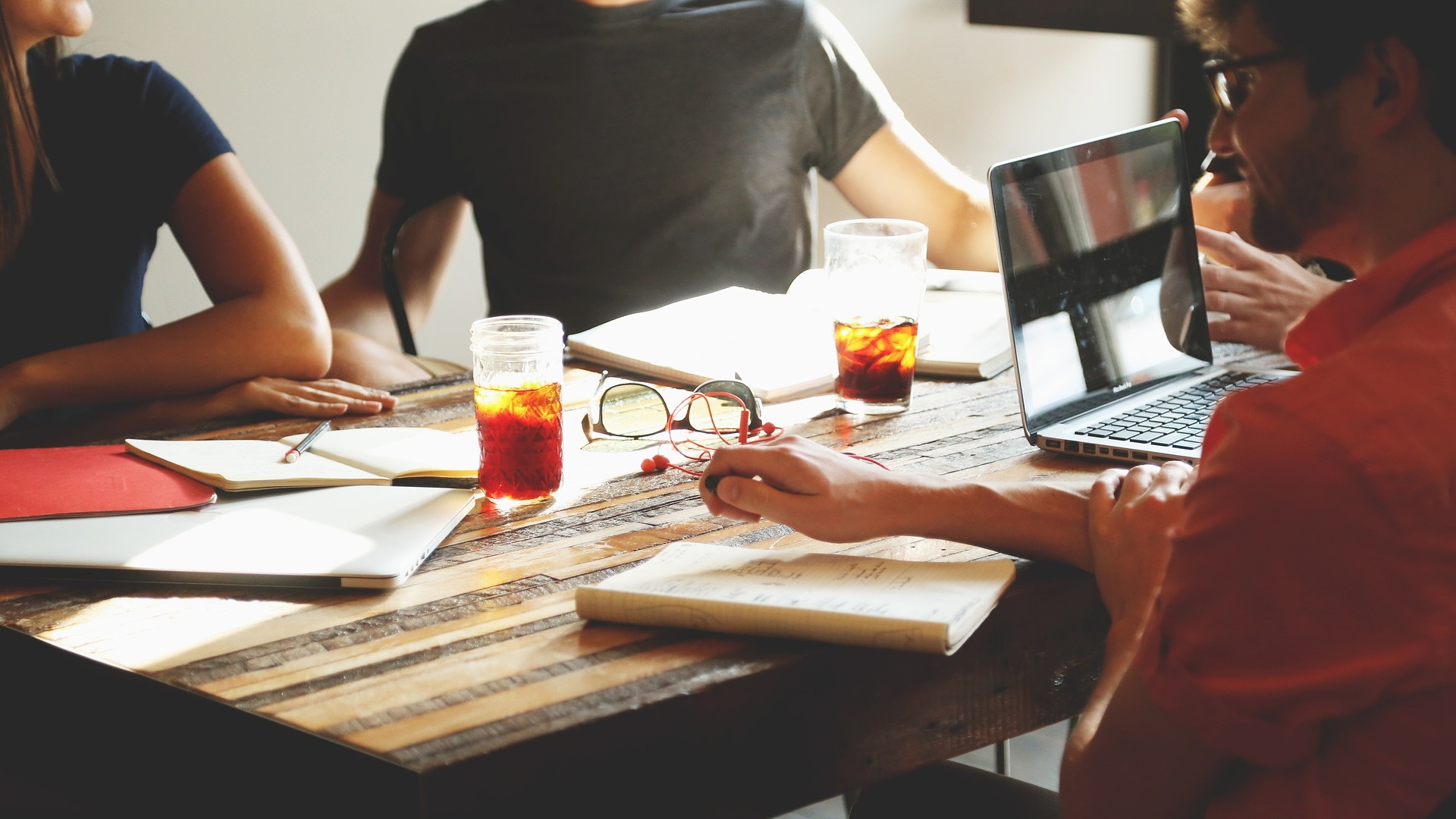 Zusammenarbeit von Schülern