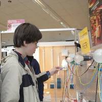 Elektroniker auf der BIM