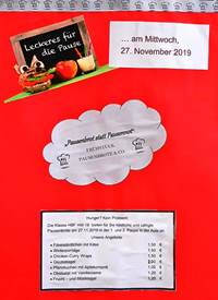 Pause, Pausenbrot, HBF HW 18