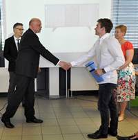 Freisprechung Tischler BBS Alzey Innung Rheinhessen