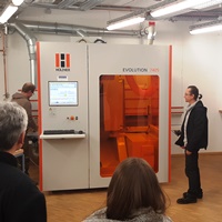 CNC-Maschine in der Holzwerkstatt