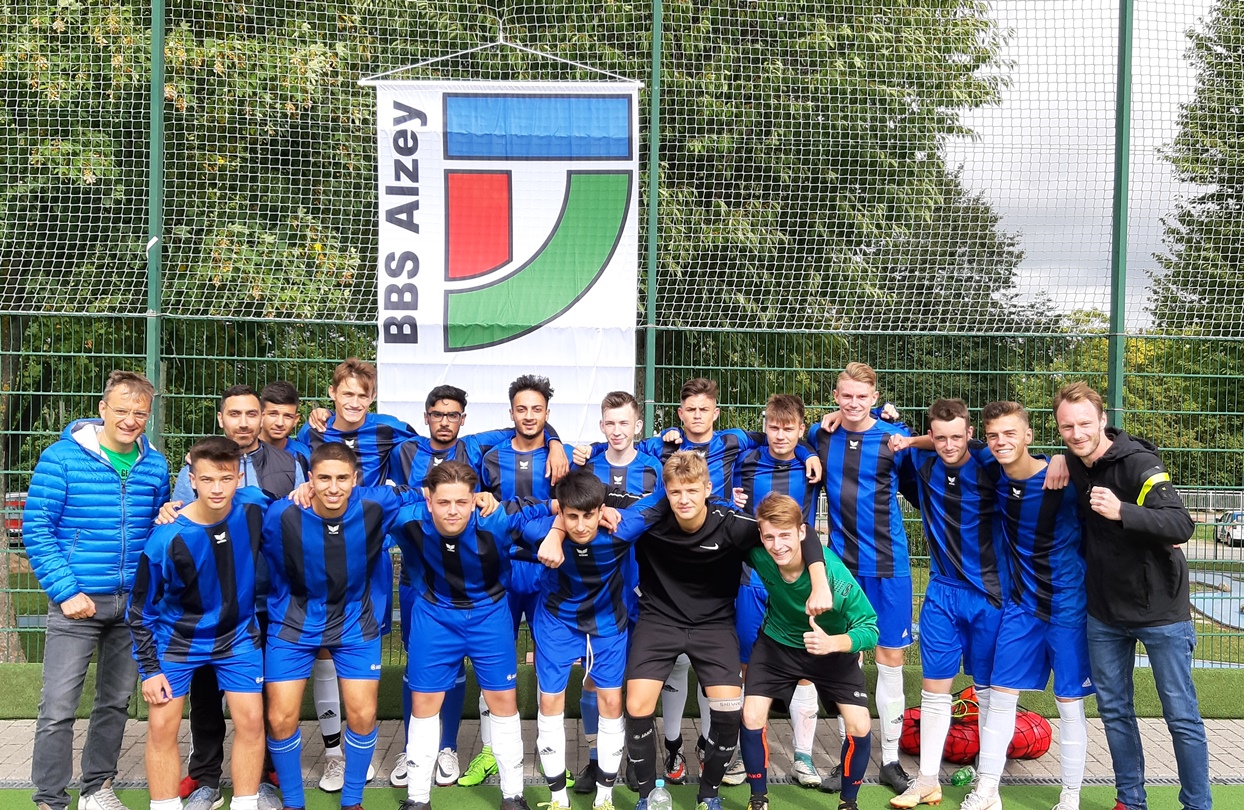 Spieler und Trainer BBS Alzey