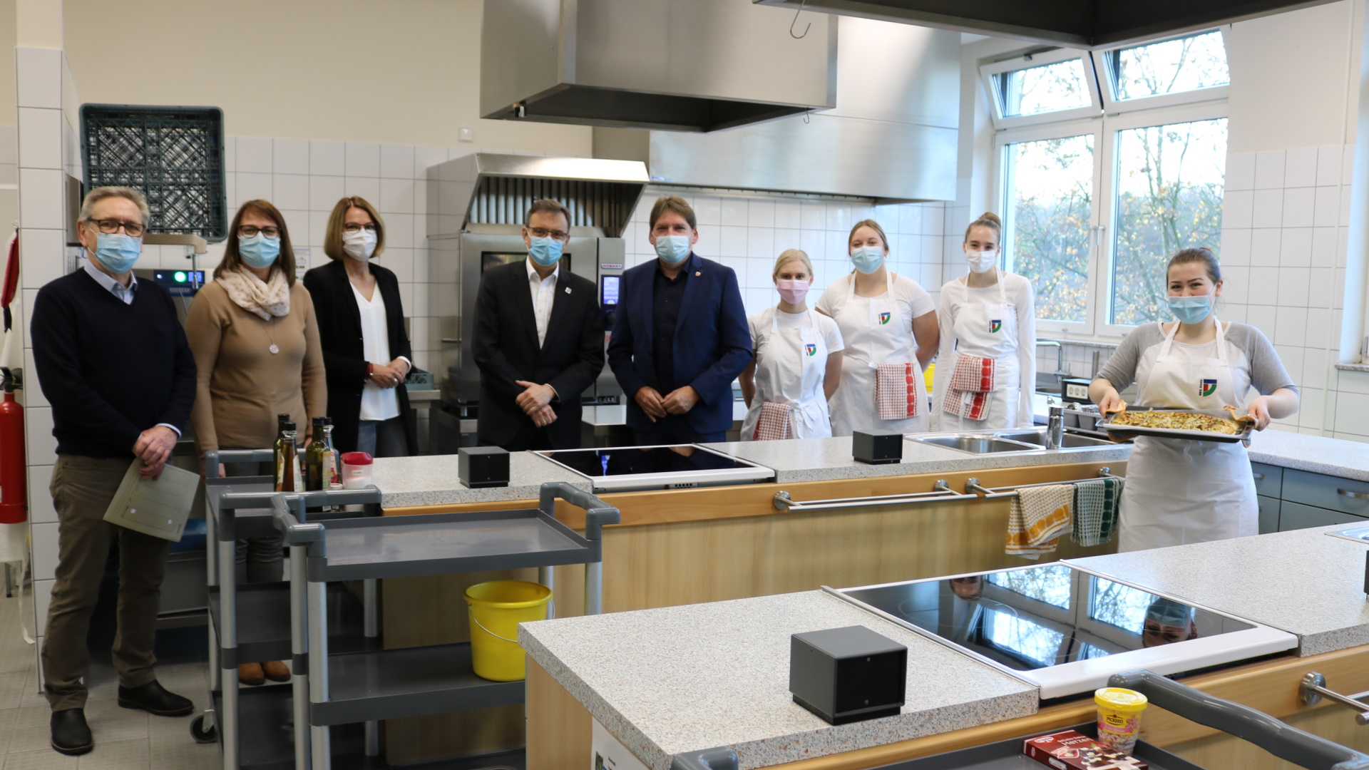 Einweihung der Großküche