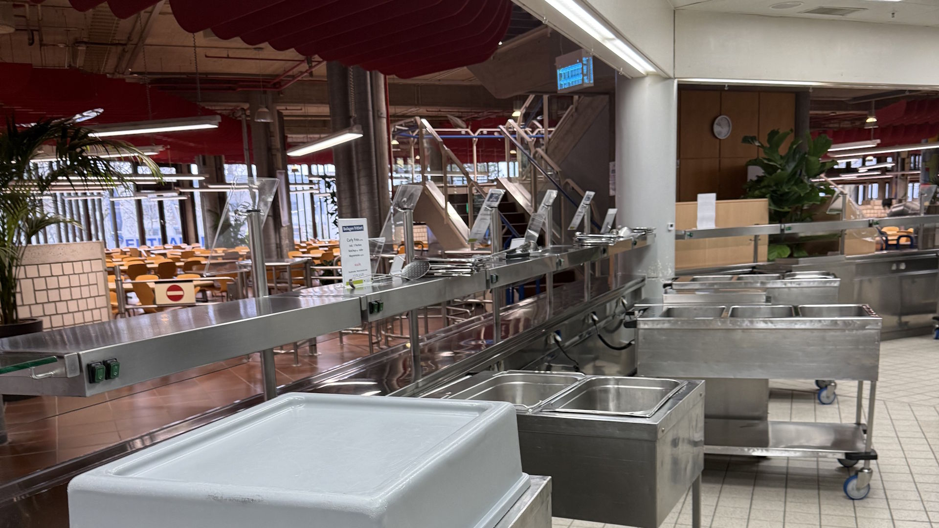 Blick in die Zentralmensa